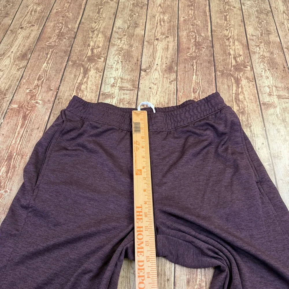 All in Motion Qwick Dry Jogger Pants Mens Large Burgundy Athletic Relaxed